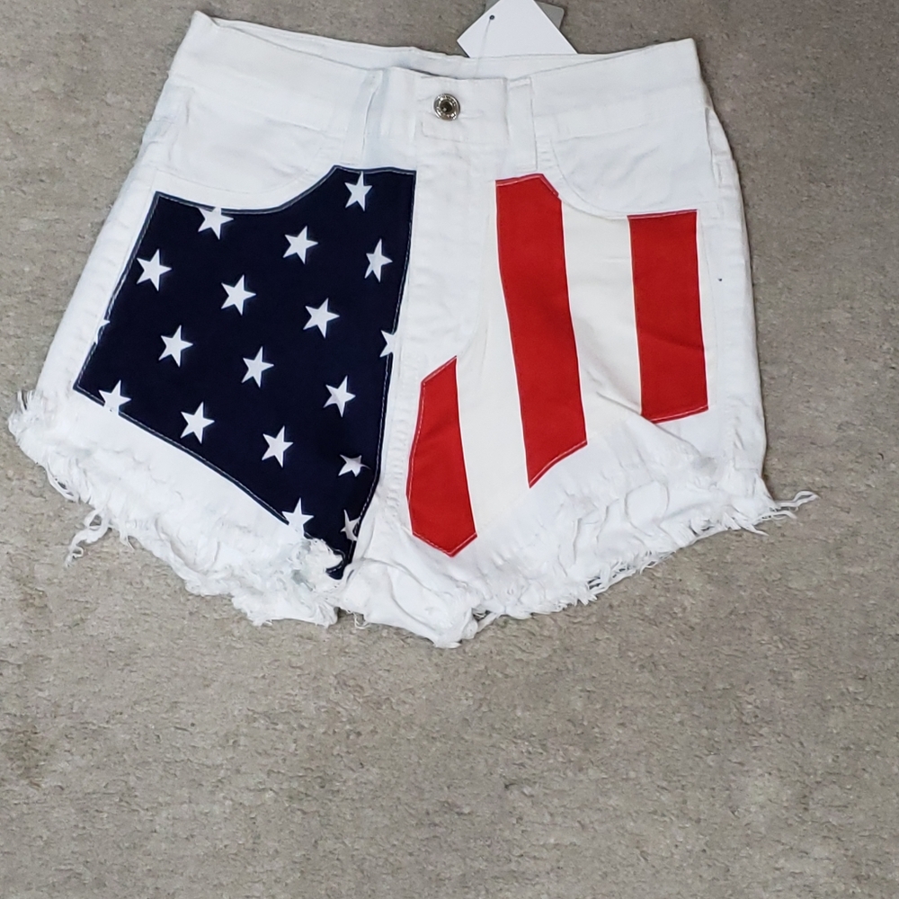 American Flag Shorts